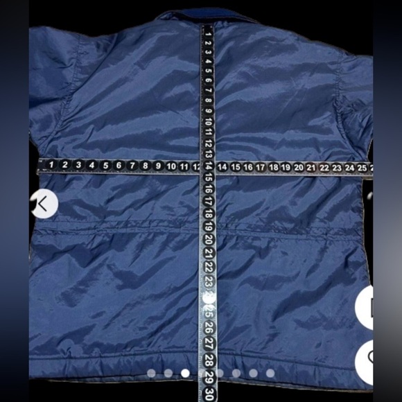 Columbia Jacket Sport Coat Full Zip Transition Season Wind Breaker Anorak Navy M - Picture 14 of 15